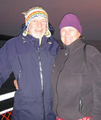 John and Barbara of Mendocino Sea Vegetable Company